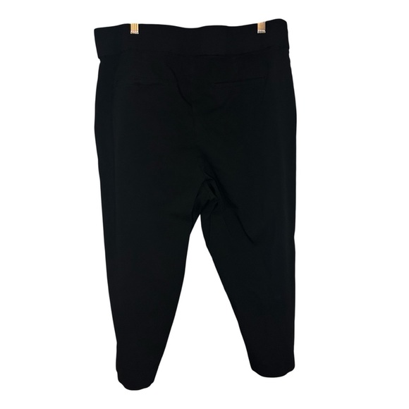 EVRI Black Capri pull on size 16 - Picture 3 of 8